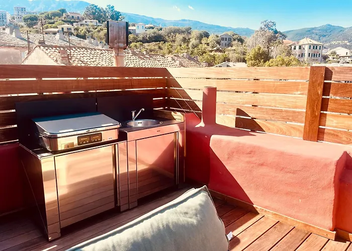 Pepites Bastiaises Piazza D\'A Appartement Roof Top Vue Mer