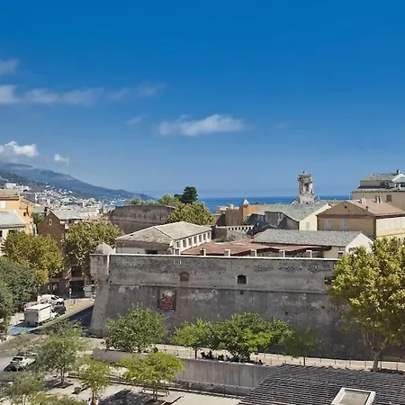 Pepites Bastiaises Piazza D'A Appartement Roof Top Vue Mer Bastia  Exterior foto